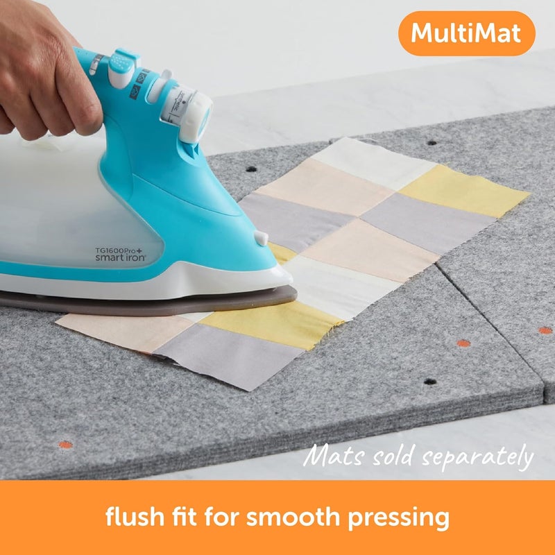 Oliso MultiMat Wool Pressing Pad – 100% New Zealand Wool, 14" x 14", ½" Thick – Ideal for Quilting, Sewing & Crafting - Image 5